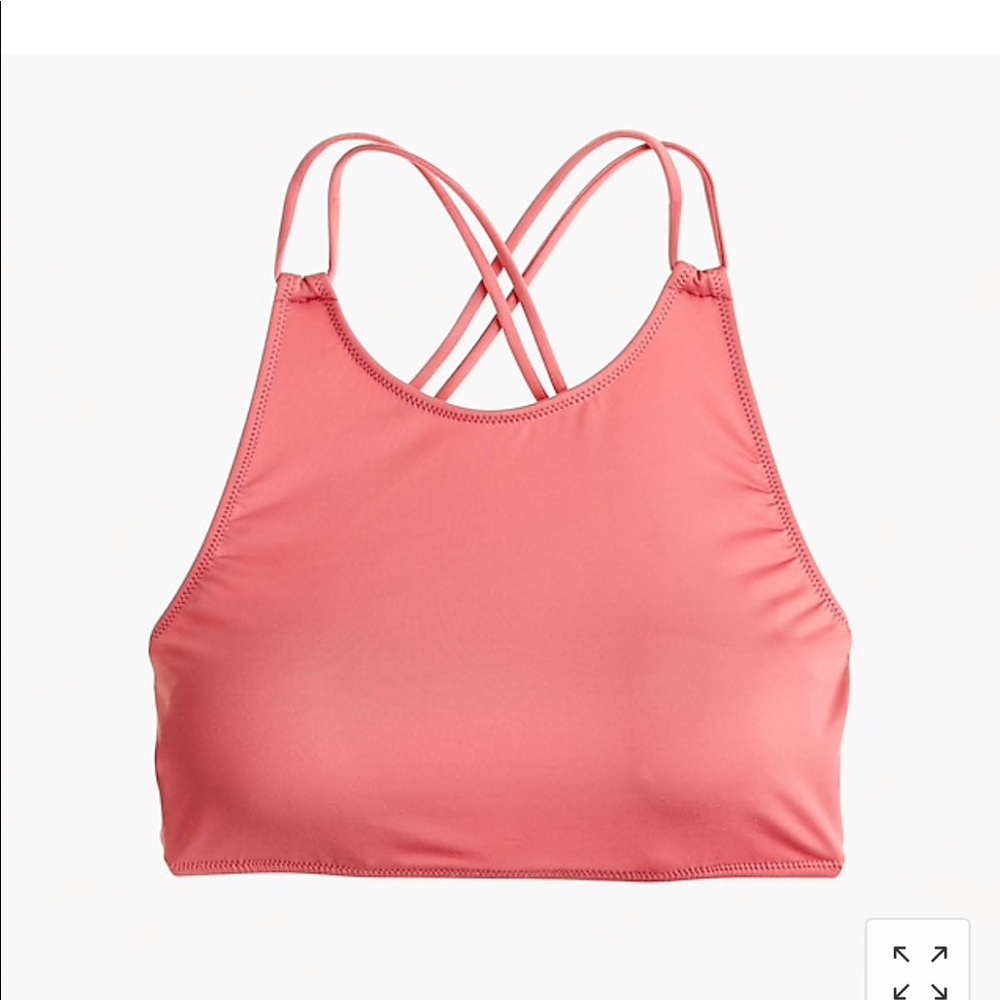 J-crew Playa Hermosa high neck bikini top
